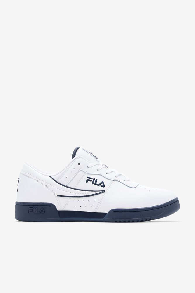 Fila Original Fitness White Sneakers Mens - NZ 60439-XBVO